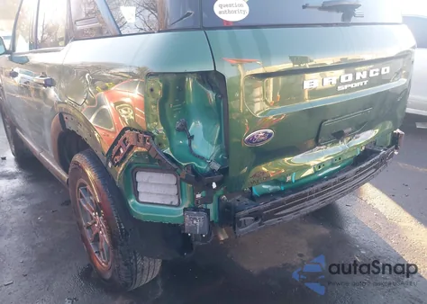 2024 Ford Bronco Sport Big Bend from USA, damaged, VIN 3FMCR9B60RRE87461